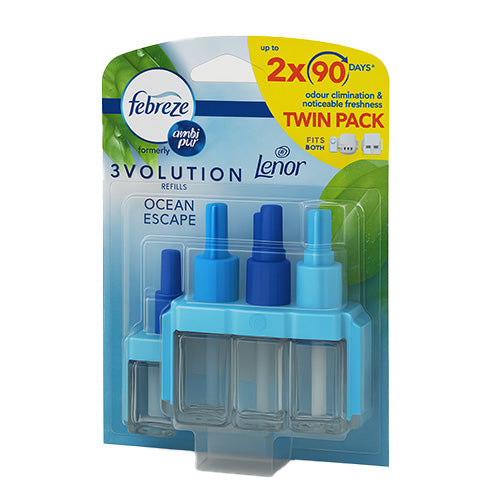 Febreze 3volution Oceon Escape (Twin Pack) Refill 2x20ml