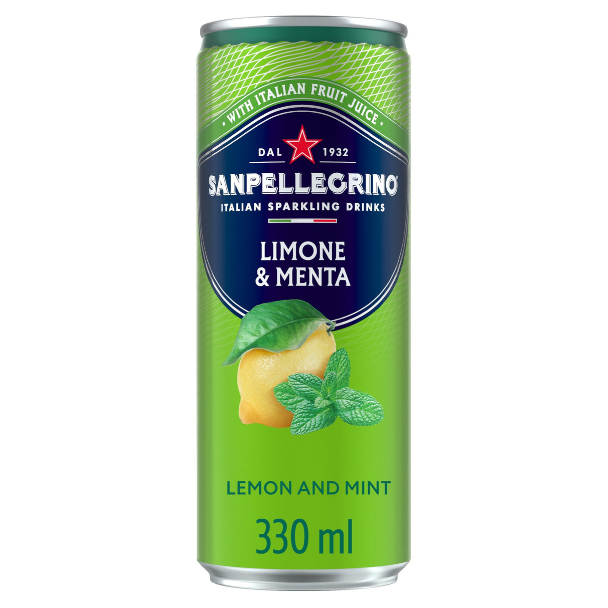 San Pellegrino Lemon & Mint - 330ml (Pack of 12)