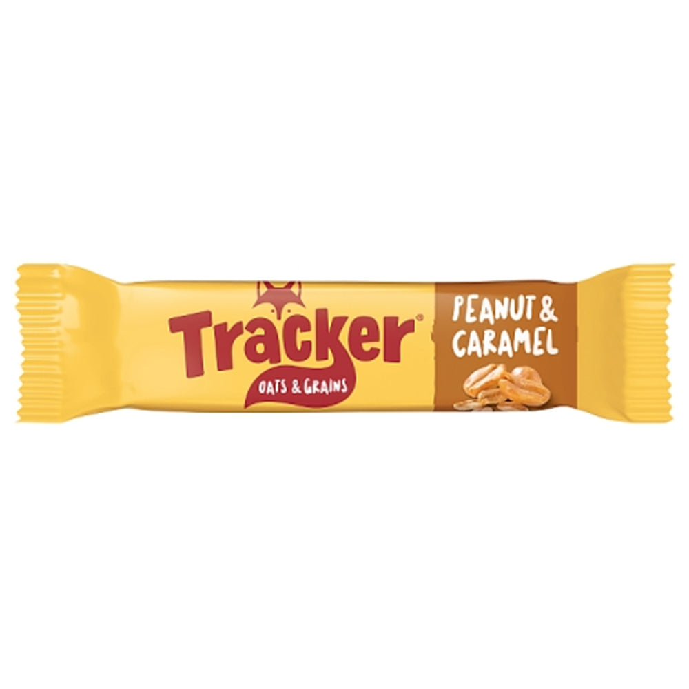 Tracker Peanut & Caramel Bars – 37g (Pack of 18)
