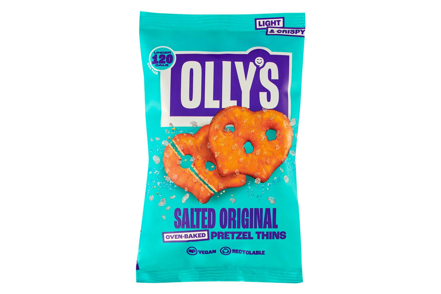 Olly's Pretzel Thins Original Salted 35g - Box of 10