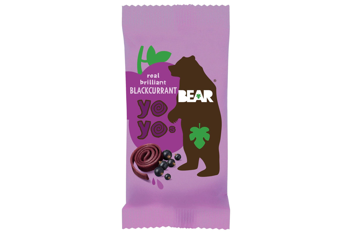 Bear Fruit Yoyos Blackcurrant - 20g (Box of 18)