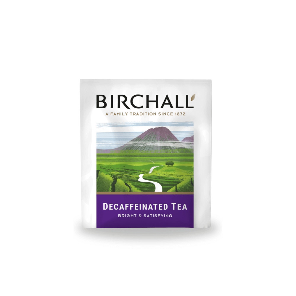 Birchall Tea - Decaffeinated Tea - Individually Wrapped Envelope Tea Bags (Rainforest Alliance) - (Box of 250)