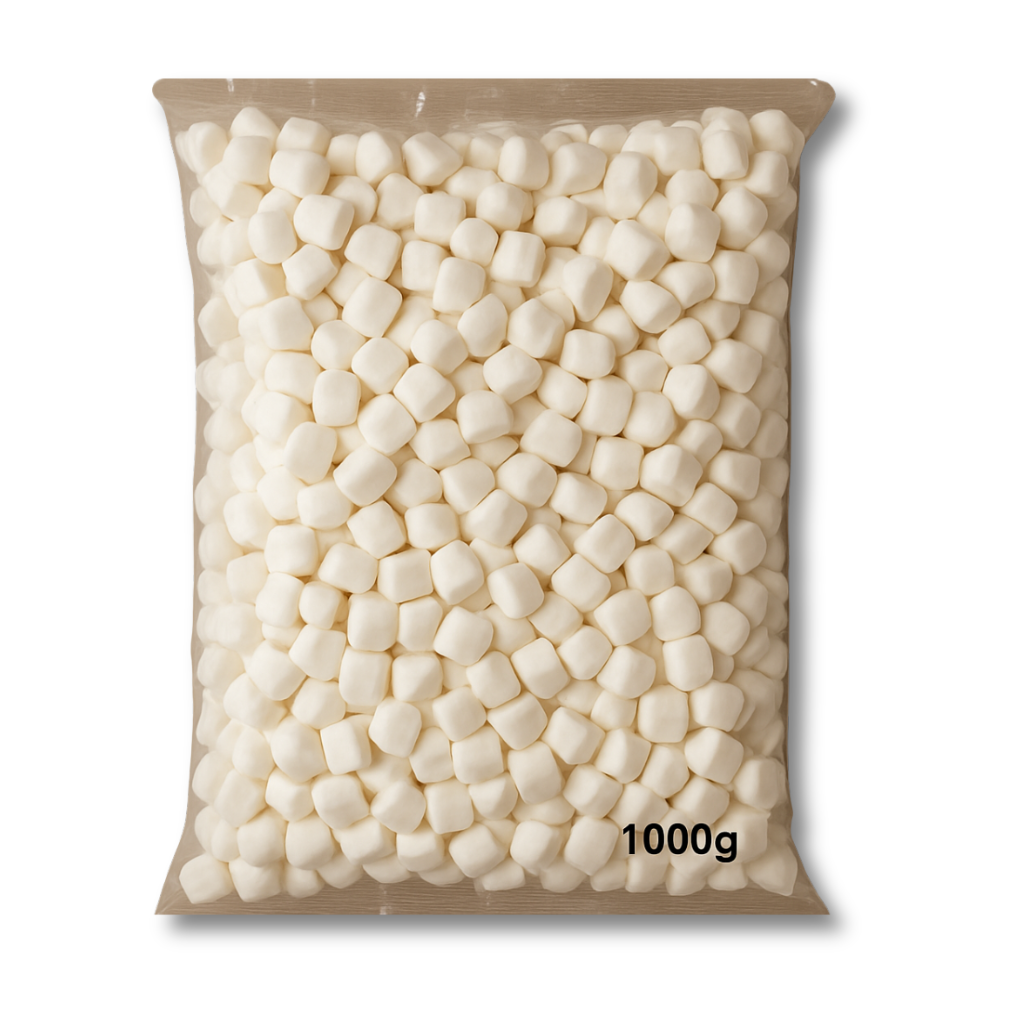 Mini White Marshmallows – 1kg Bulk Bag