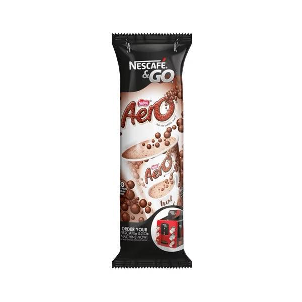 Nescafe & Go - Foil Sealed Drinks: Aero Hot Chocolate - Sleeve Of 8 Cups - Vending Superstore