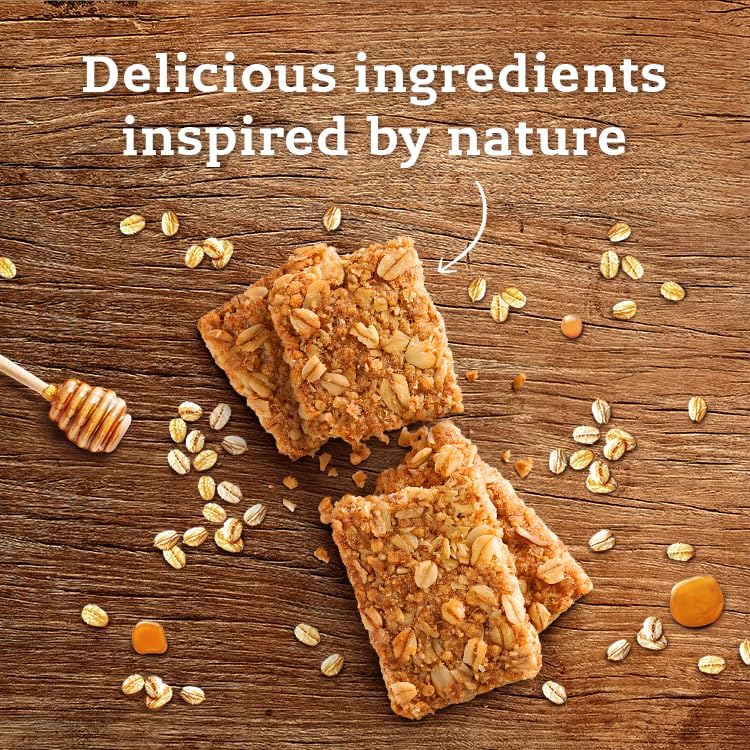 Nature Valley Crunchy Bar Oats & Honey 42g (18 Pack) Individually Wrapped