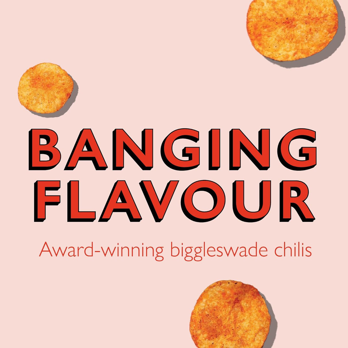 Pipers Biggleswade Sweet Chilli Crisps 40g (Box of 24)