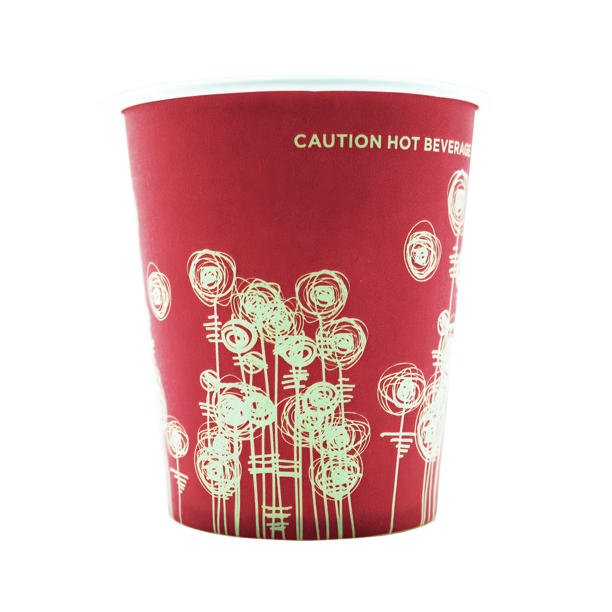 7oz 'Swirl' Squat Paper Vending Machine Cups - 73mm Diameter - (Box of 1000)