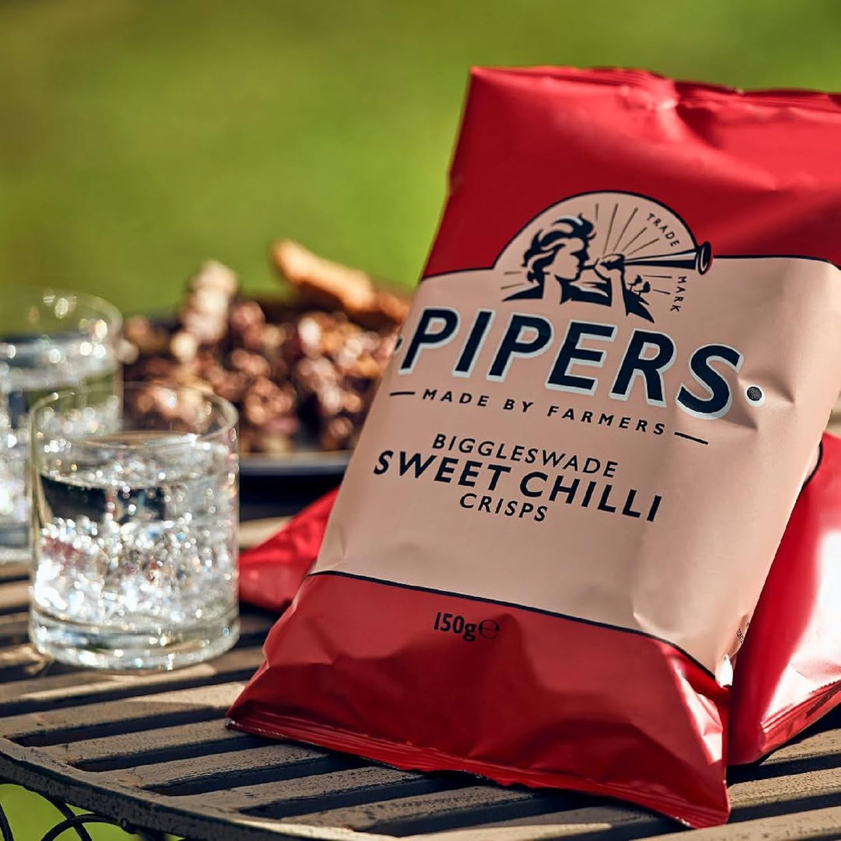 Pipers Biggleswade Sweet Chilli Crisps 40g (Box of 24)