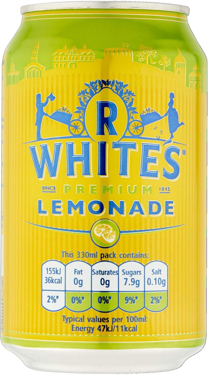 R.White's Premium Lemonade - 330ml (Case of 24)