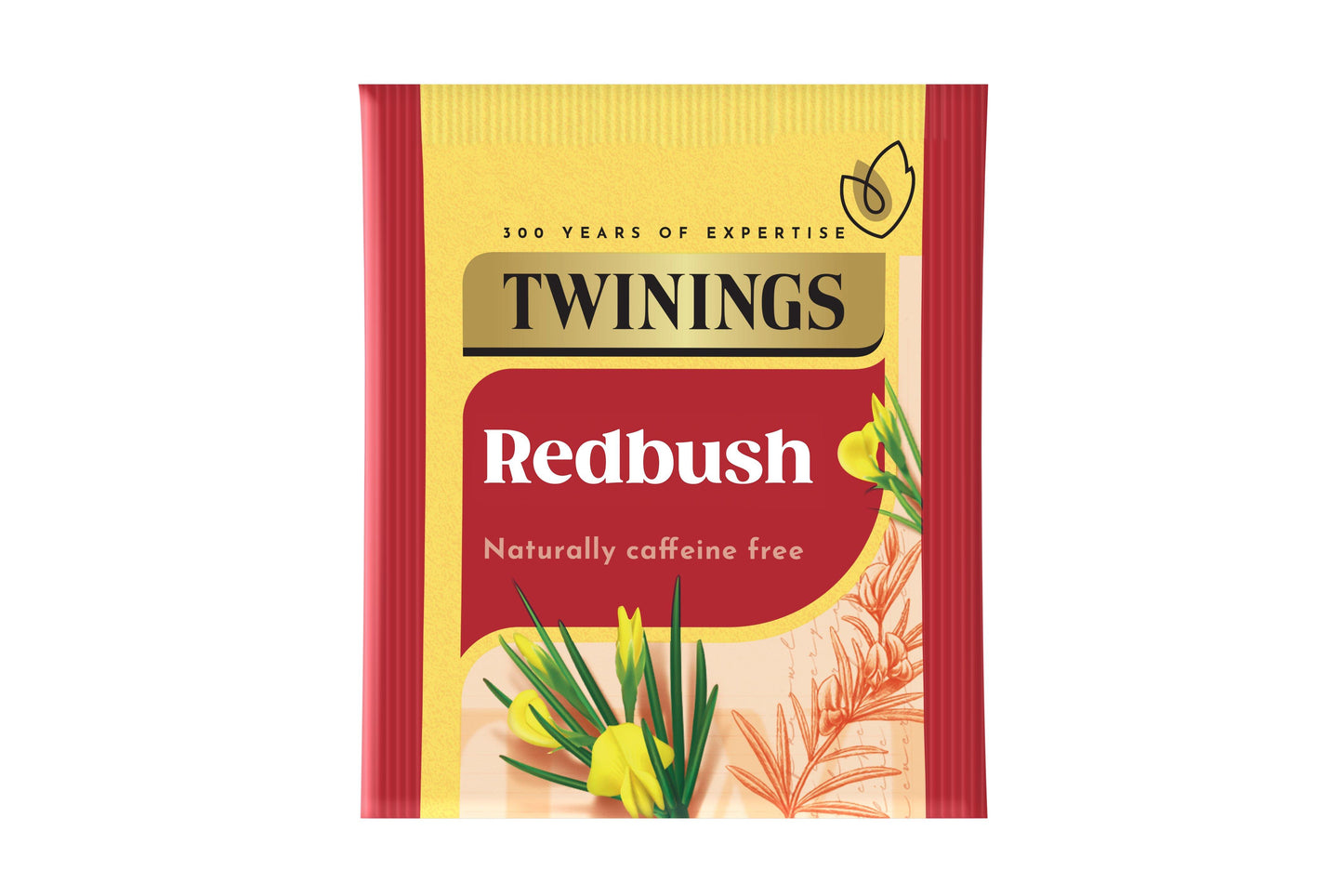 Twinings Tea: Redbush - Individually Wrapped Envelope Tea Bags - (Box of 20)