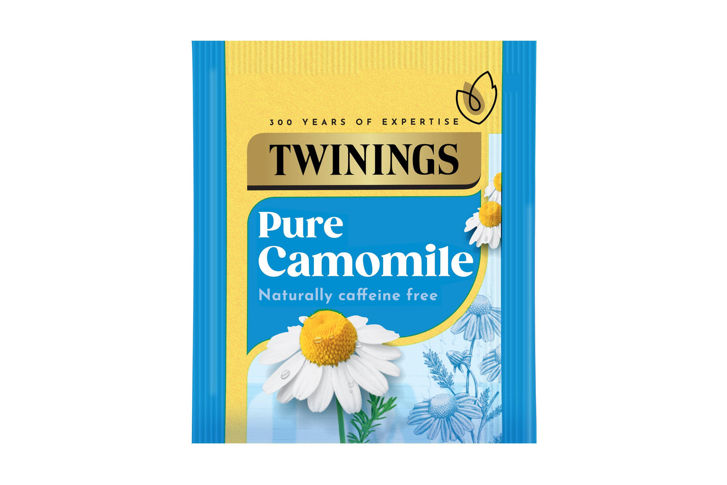 Twinings Tea: Camomile - Individually Wrapped Envelope Tea Bags - (Box of 20)