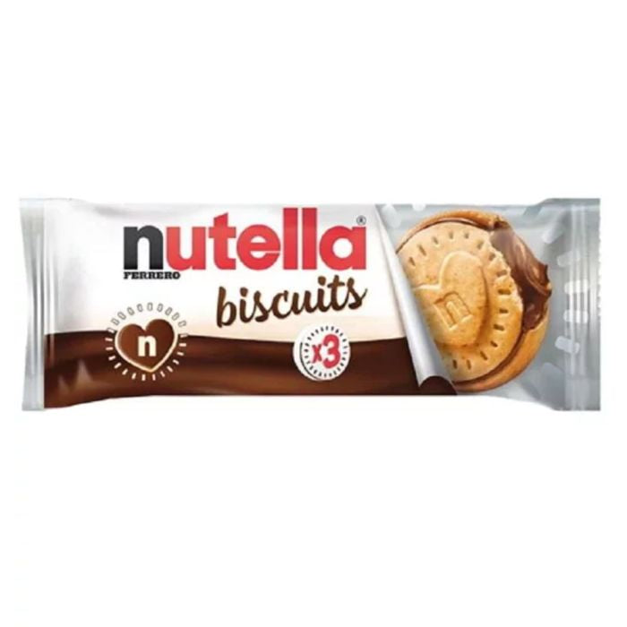 Nutella Biscuits - Individually Wrapped 3-Pack 41.4g (Box of 28)