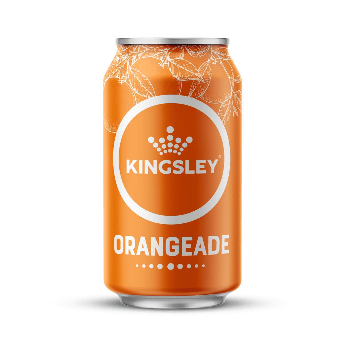 Kingsley Orangeade Cans - 330ml (Pack of 24)