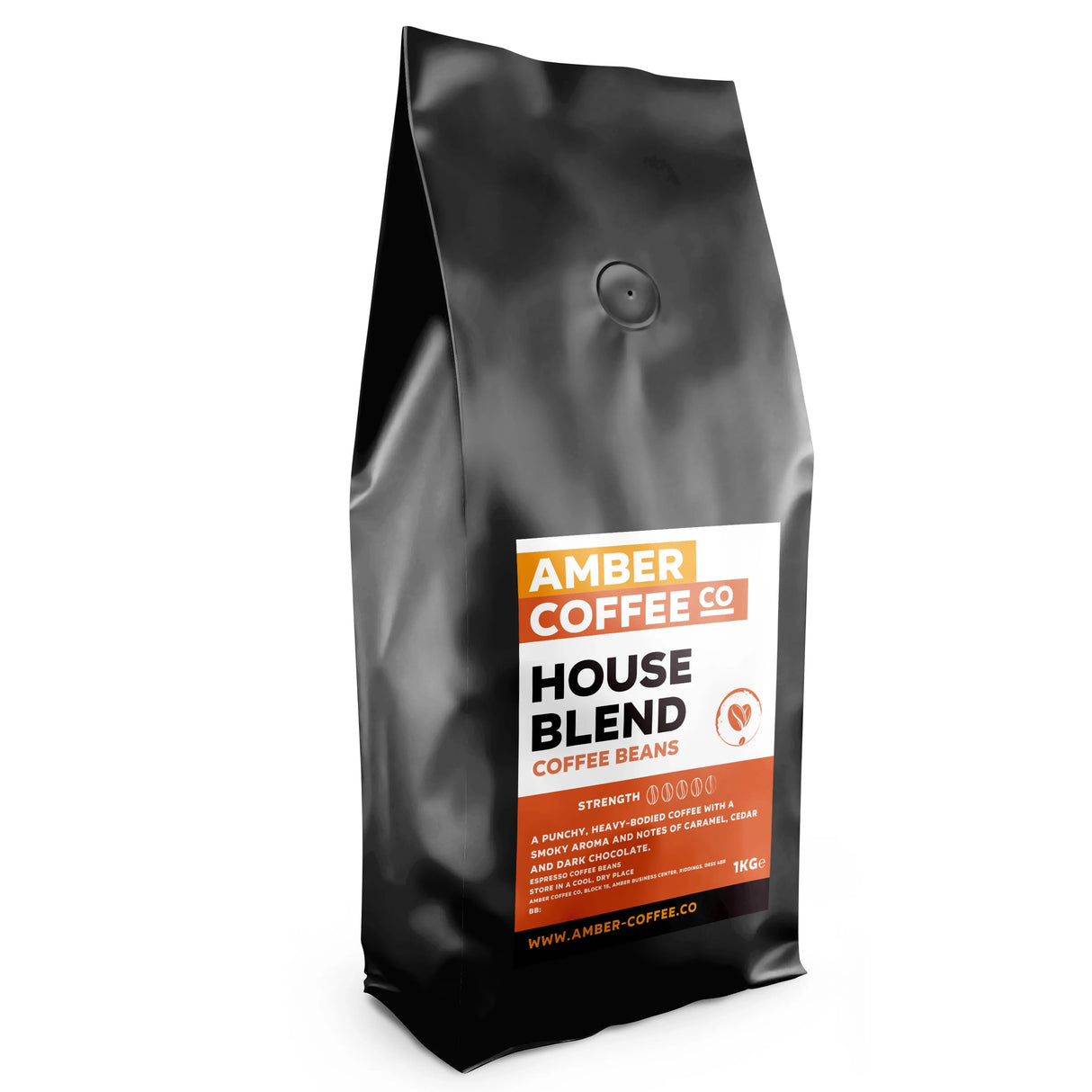 Amber Coffee Co - House Blend - Premium Coffee Beans (Full Case or 1KG Bags)