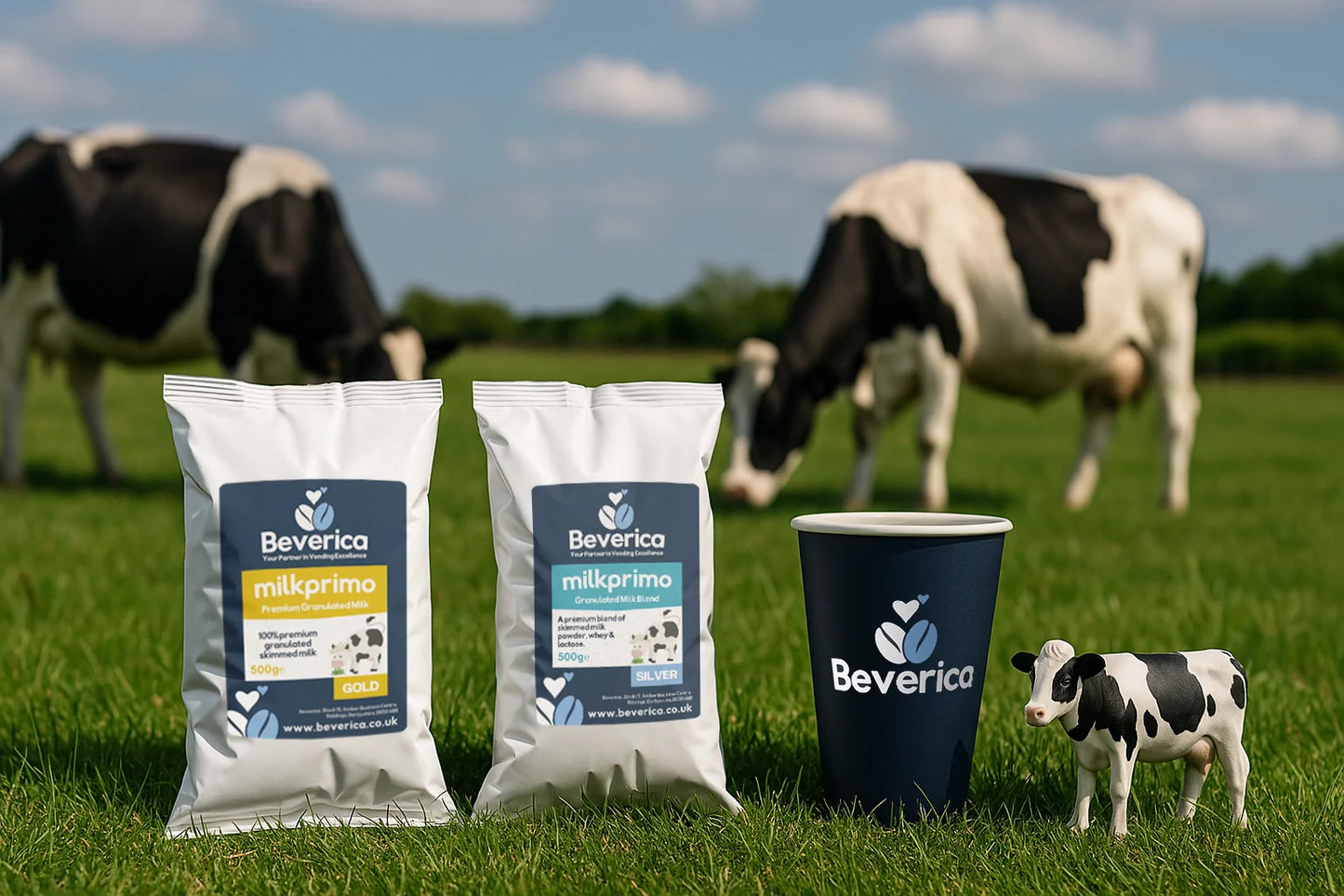 Beverica Milkprimo Gold Granulated Skimmed Milk Powder - 500g