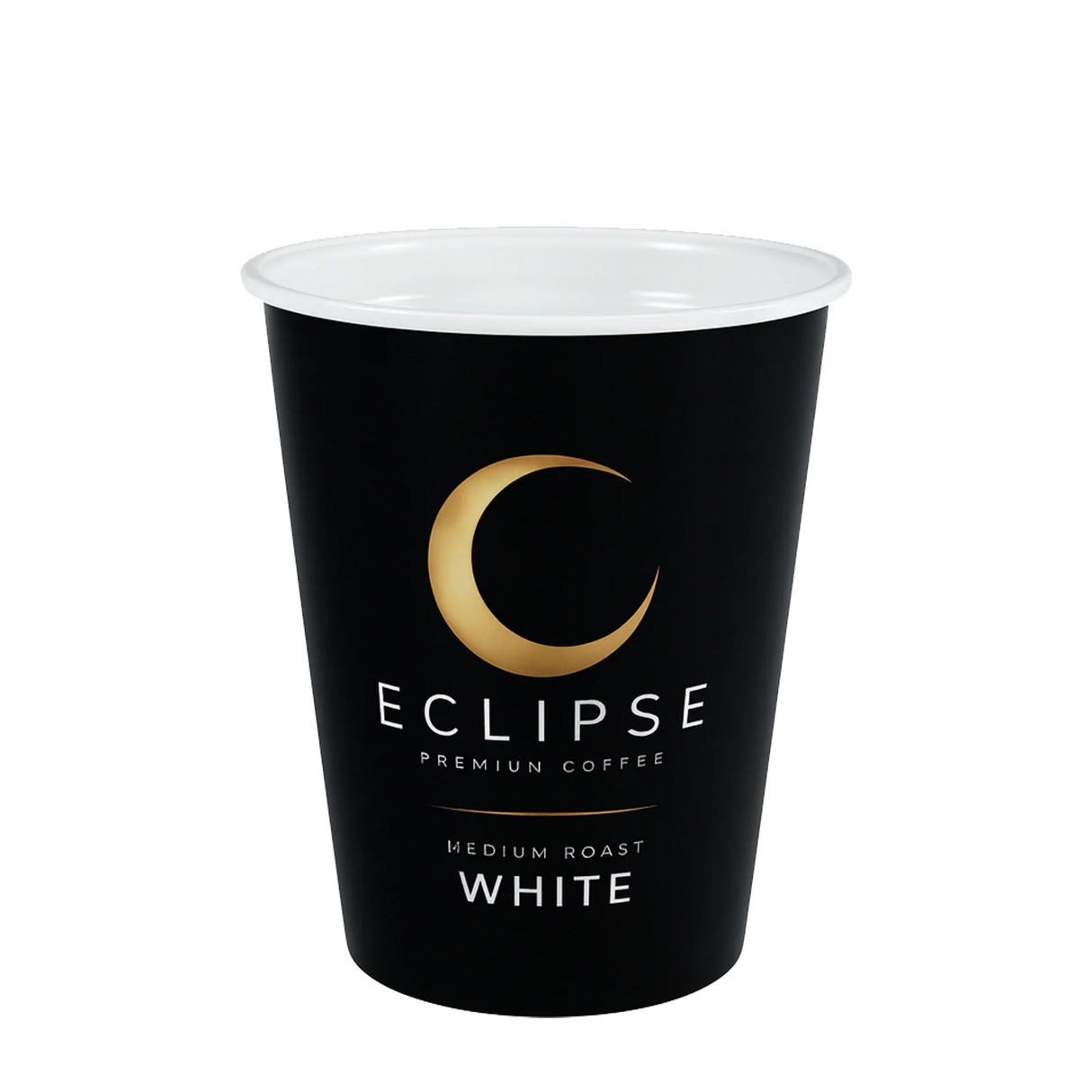 12oz Foil Sealed Drinks - Eclipse White Coffee - Nescafe & Go Compatible (Pack of 10 Cups)