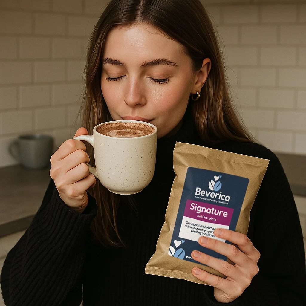Beverica Signature Premium Hot Chocolate for Vending Machines (1KG Bags)