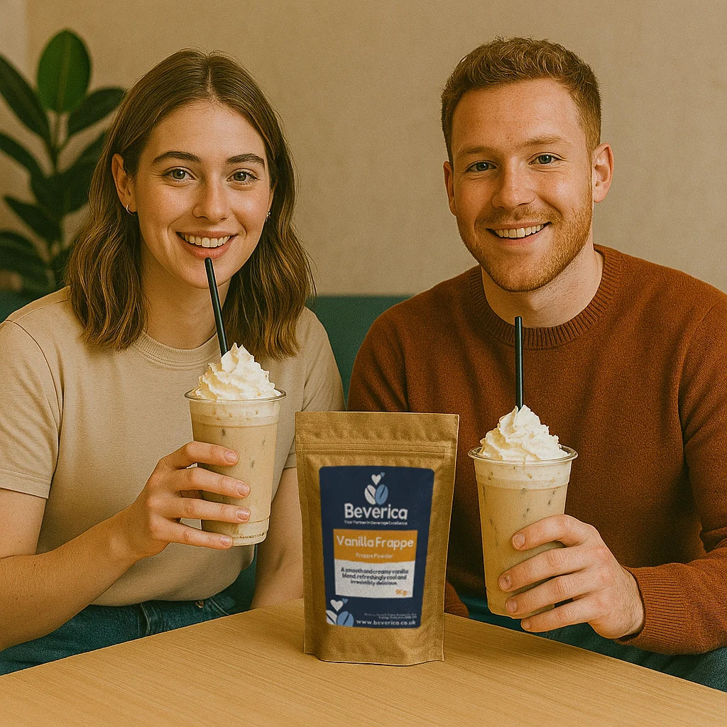 Beverica Vanilla Frappe Powder Mix (1KG Bags)