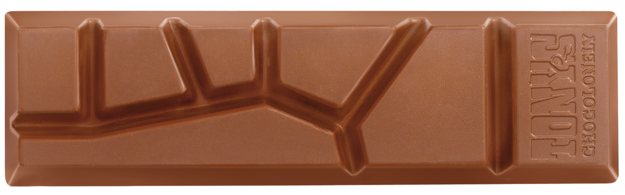 Tony's Chocolonely Milk Chocolate Caramel Sea Salt 35g Bar (Box of 35)