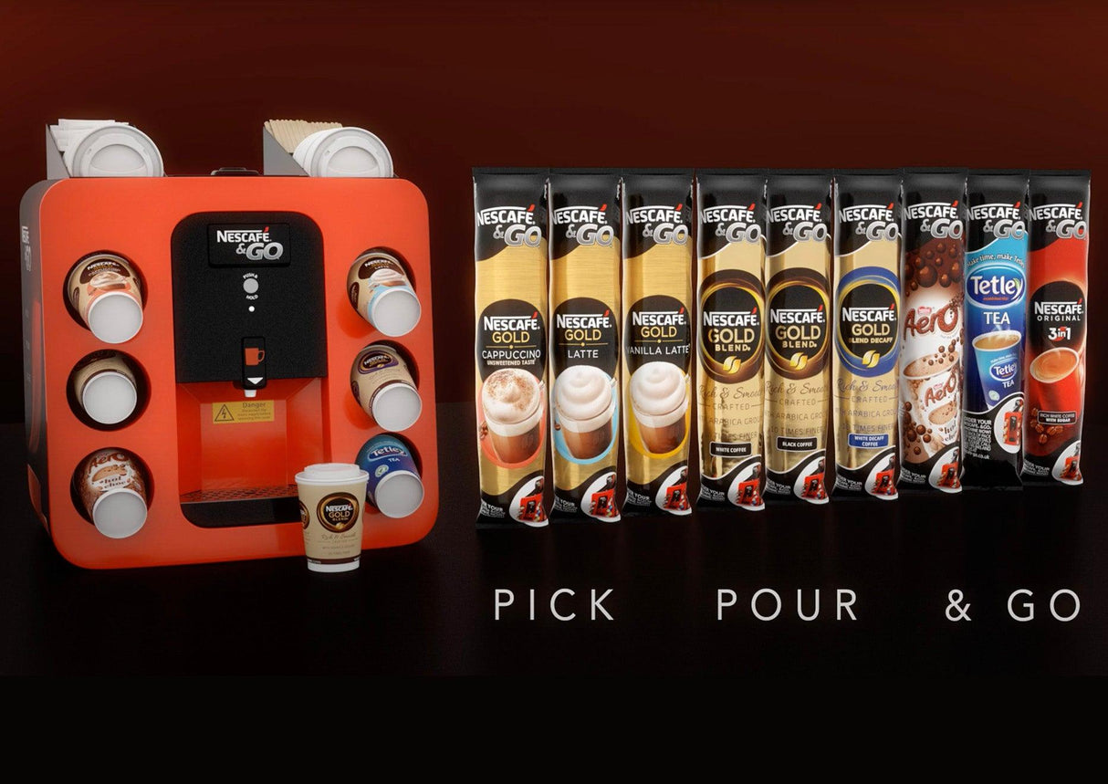 Nescafe & Go Machine Coffee Machine for Small Business - Vending Superstore