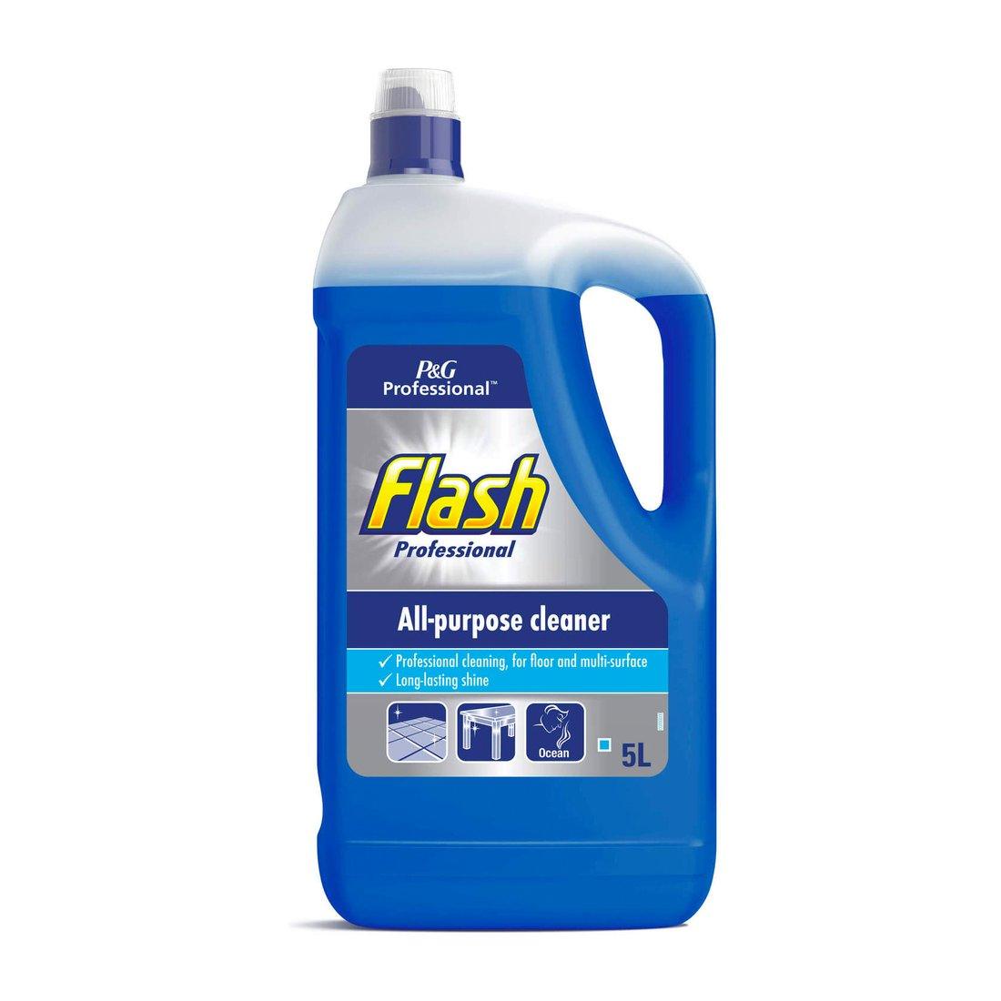 Flash Professional All Purpose - Ocean - 5 Litre - Vending Superstore