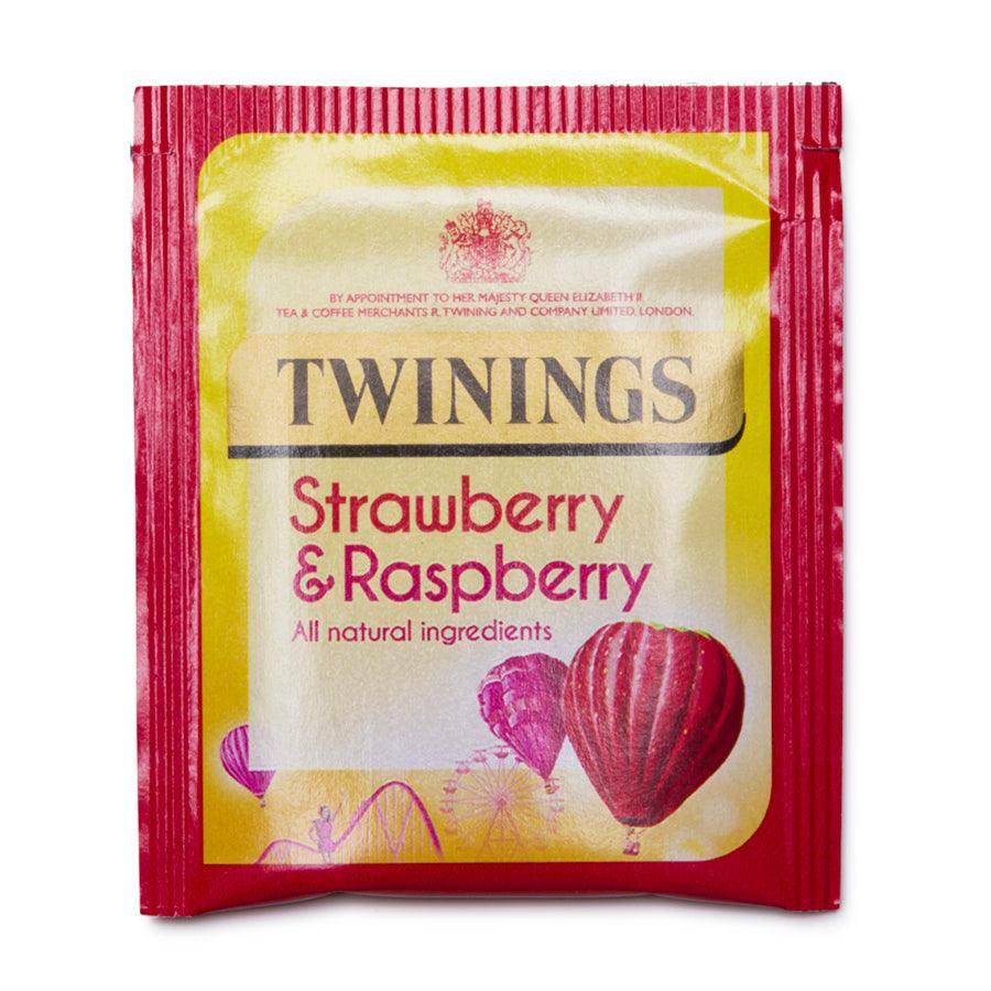 Twinings Tea: Strawberry & Raspberry Envelope Tea Bags - 20 Bags - Vending Superstore