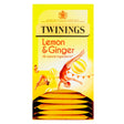 Twinings Tea: Lemon & Ginger Envelope Tea Bags - 20 Bags - Vending Superstore