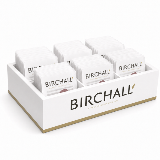 Birchall 6-Compartment Wooden Tea Tray – For Enveloped Tea Bags
