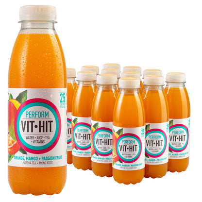 VITHIT Perform Orange, Mango & Passionfruit - 500ml (Pack of 12)