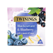 Twinings Blackcurrant, Blueberry & Lemon Tea Bags – 20 Pack (Non-Enveloped)