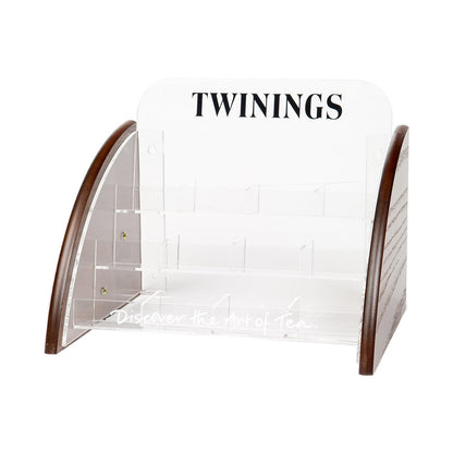 Twinings 12-Slot Stadium Tea Display Stand – For Individually Wrapped Envelope Tea Bags