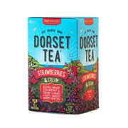 Dorset Tea Strawberries & Cream Individually Wrapped Envelope Tea Bags – 20 Pack