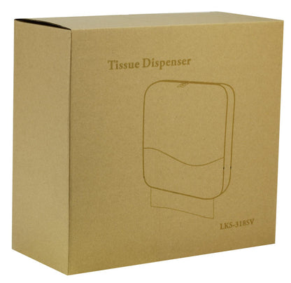 PRO V & C-Fold Hand Towel Dispenser - White (H278 x W302 x D130mm)