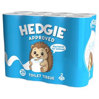 Hedgie Toilet Roll 2Ply - 24 Pack