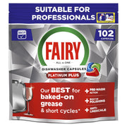 Fairy Professional Platinum Plus Dishwasher Tablets - Pack of 102