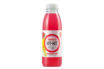 VITHIT Immunitea Dragonfruit & Yuzu - 500ml (Pack of 12)
