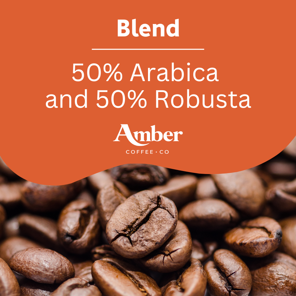 Amber Coffee Co House Blend Coffee Beans - 1kg (Case of 6)