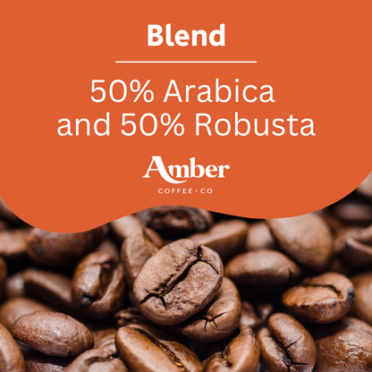 Amber Coffee Co House Blend Coffee Beans - 1kg (Case of 6)