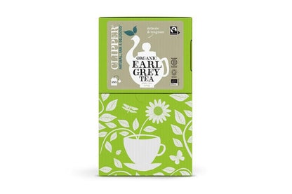 Clipper Organic Fairtrade Earl Grey Individually Wrapped Envelope Tea Bags – 250 Pack