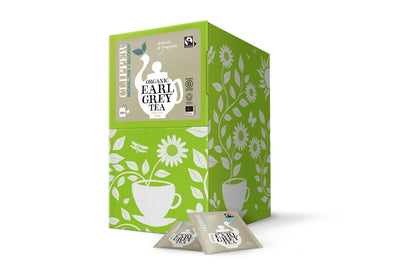 Clipper Organic Fairtrade Earl Grey Individually Wrapped Envelope Tea Bags – 250 Pack