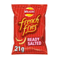 Walkers French Fries Ready Salted Crisps 21g - (Box of 32)