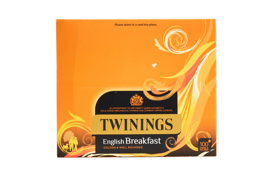 Twinings Tea: English Breakfast Tea String & Tag - (Box of 100)