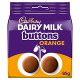 Cadbury Dairy Milk Orange Giant Buttons Bag - 85g (Pack of 10)