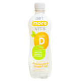 Get More Vits - Vitamin D Pineapple & Grapefruit Sparkling Drink 500ml (12 Pack)