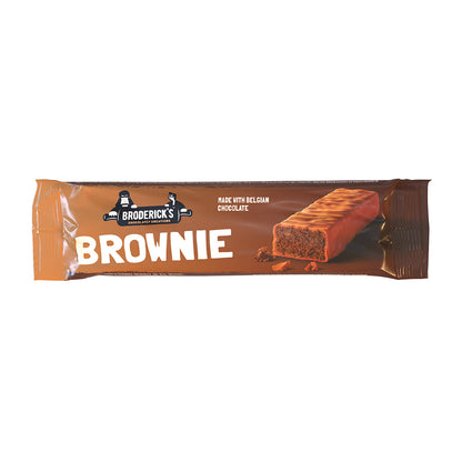 Broderick's Chocolate Brownie Bars - 50g (Box of 20)