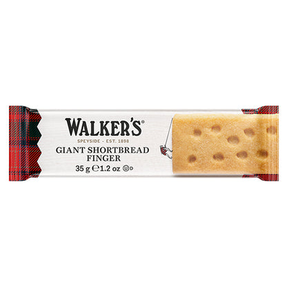 Walkers Giant Shortbread Fingers - Individually Wrapped 35g (Pack of 40)
