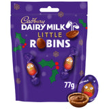 Cadburys Dairy Milk Little Robins Bag 77g (Pack of 20)