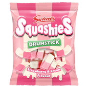 Swizzels Squashies Strawberries & Cream - 120g (Pack of 12)