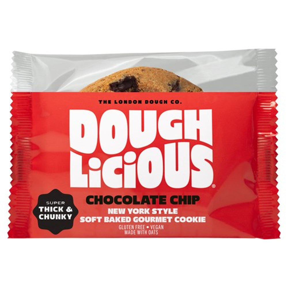 Doughlicious New York Styled Chocolate Chip Soft Bake Cookie - 82g (Pack of 10)