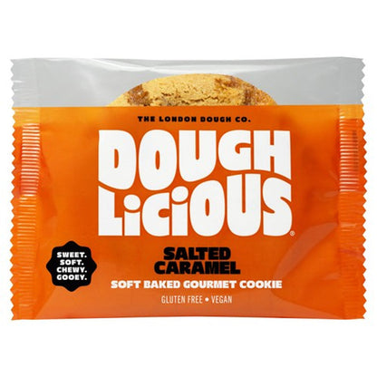 Doughlicious Salted Caramel Soft Bake Cookie - 82g (Pack of 12)